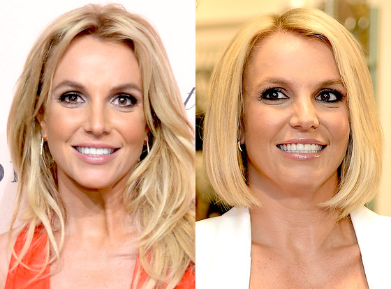 Britney Spears Debuts Bob Haircut Check It Out E News Britney Spears Hair